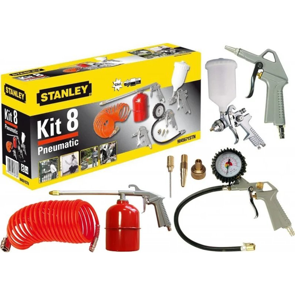 Sada náradia pneumatického náradia 8 ks Stanley 9045671STN