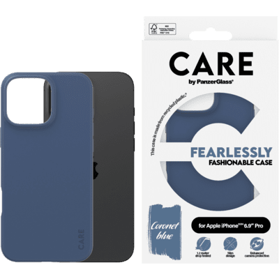 PanzerGlass Care Fashion Colors Apple iPhone 16 Pro Max Telefon tok - Kék (1404)