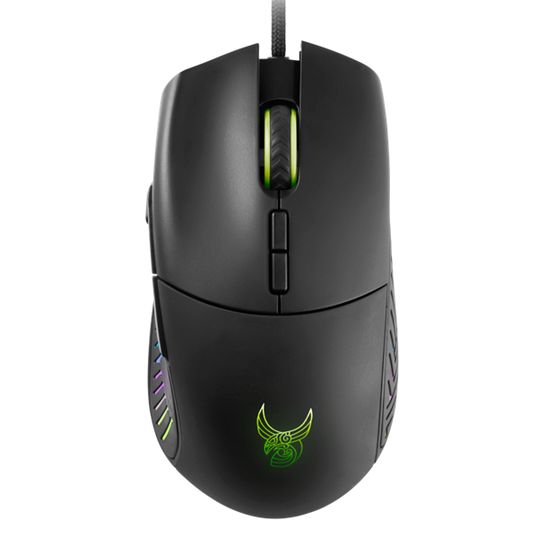 L33T Gaming 160383 Gungnir Gaming Mouse. 8 Buttons, 16.000DPI, Ergonomic, RGB