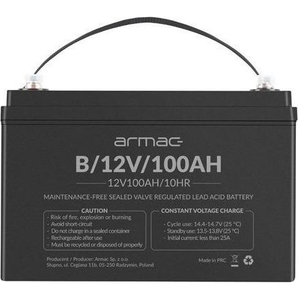 Armac VRLA AGM battery 12V/100Ah universal