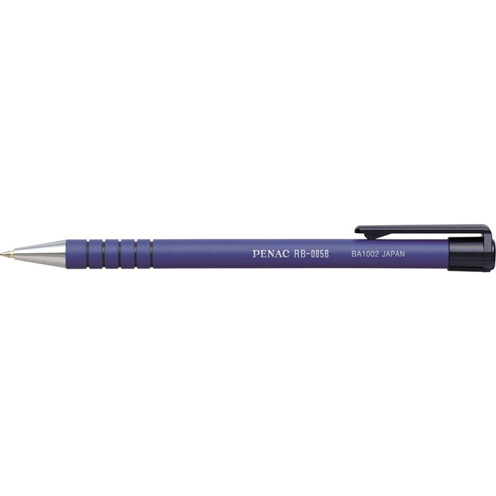 Penac RB-085B Nyomógombos Golyóstoll - 0.7 mm / Kék (7010344002)