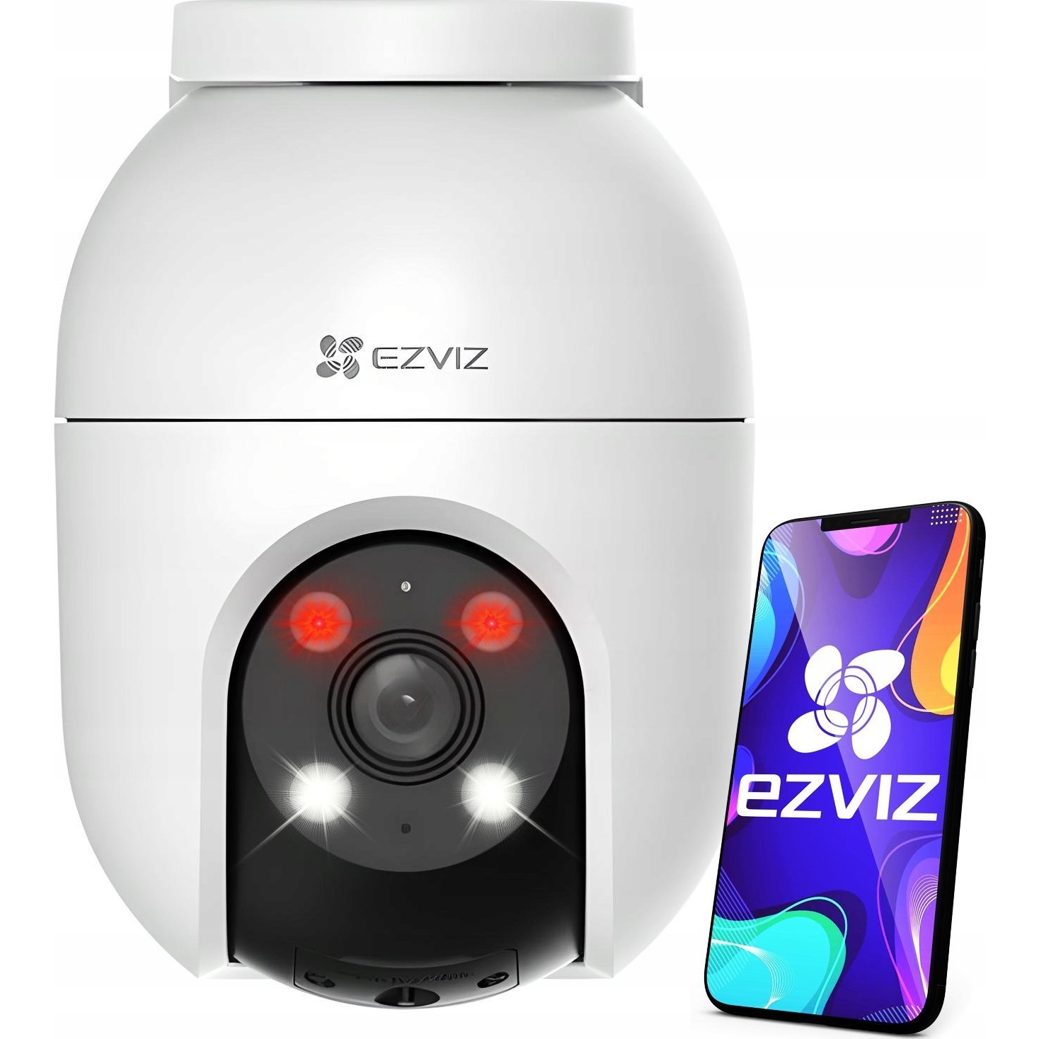 Ezviz C8C Outdoor Smart Wi-Fi Pan & Tilt Camera (CS-C8c 2K+ (4mm) 4WKFL)