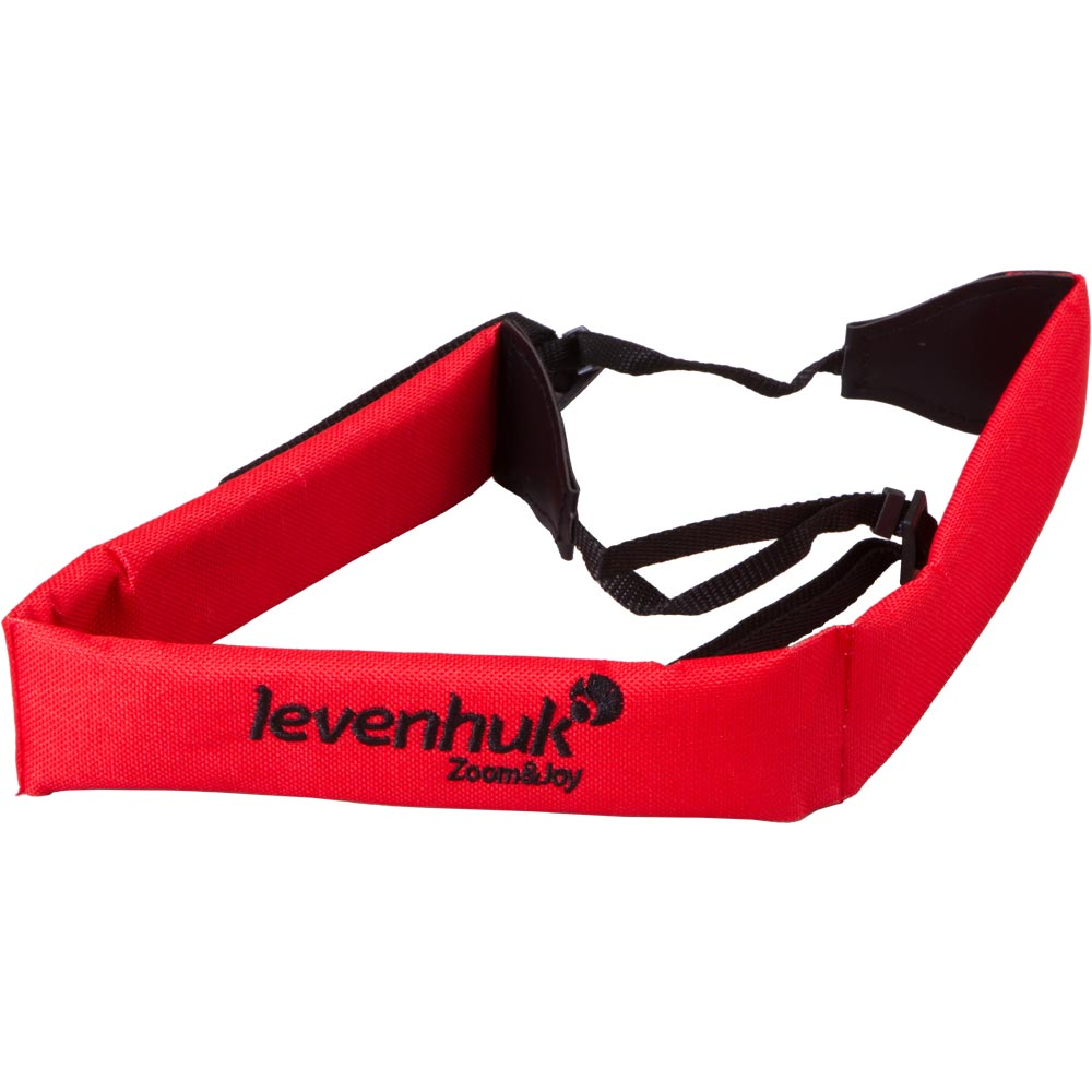 Levenhuk FS10 Úszó pánt binokuláris távcsövekhez és kamerákhoz - Piros (71148)