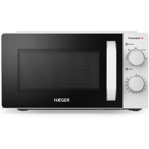 Kuchenka mikrofalowa Haeger Haeger MW-70W.010A ThermoQuik 20 Mikrovilnu krasnis 20L 700W MW-70W.010A (5608475041990)