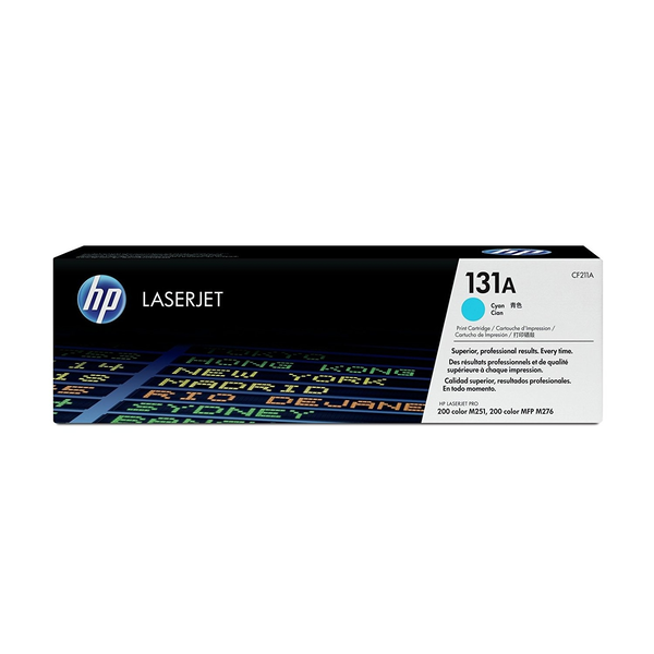 HP 131A Cyan Original LaserJet Toner Cartridge тонер касета 1 броя Оригинал Синьо-зелен