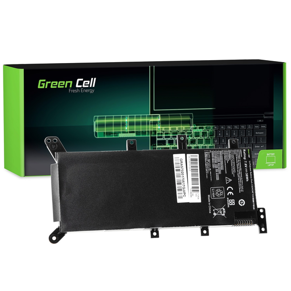 Green Cell AS70 Asus A555 / F555 / K555 / R556 / X555 Notebook akkumulátor 4000 mAh