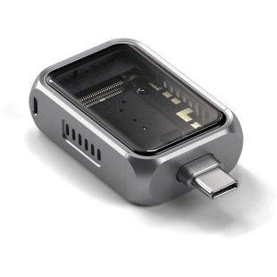 SATECHI ST-E2230M M.2 PCIe SSD mini külső ház USB-C szürke (ST-E2230M)