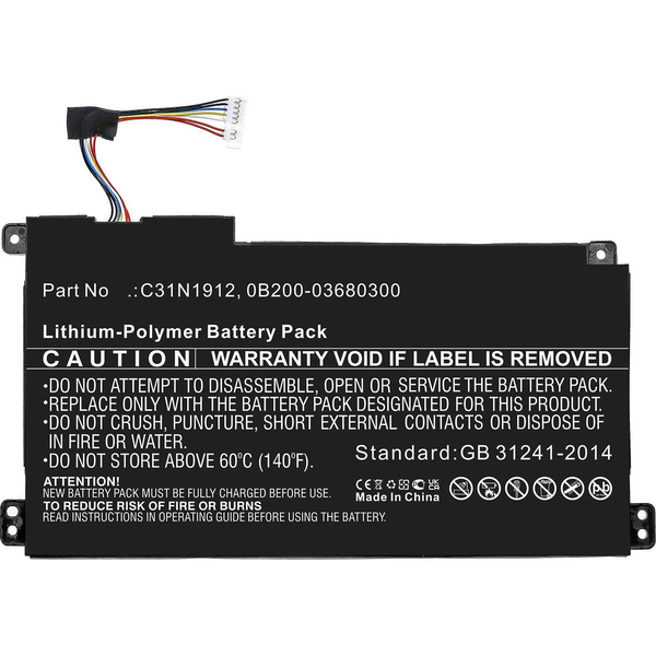 CoreParts MBXAS-BA0312 laptop alkatrész Akkumulátor