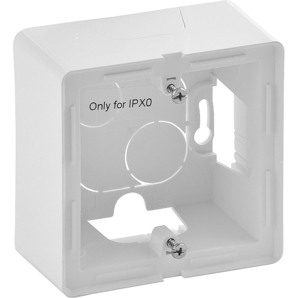 Legrand 754191 Valena Life egyes fehér kiemelődoboz