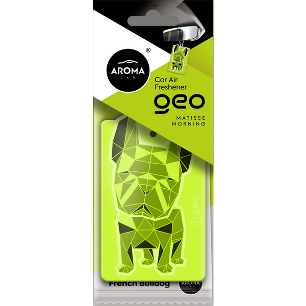 Aroma Car, Illatosító, Geo Dog Green Matisse Morning (5420917)