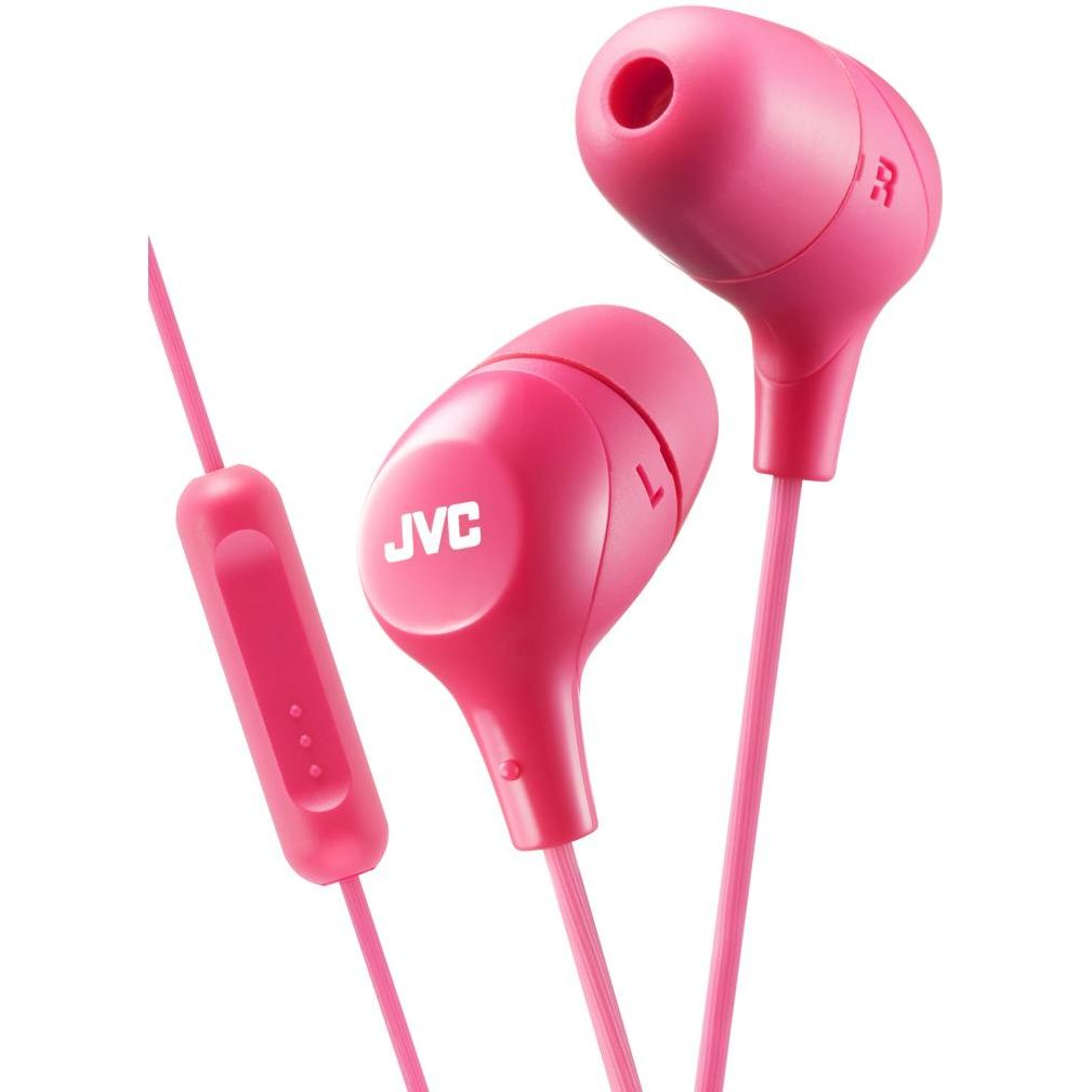 JVC HA-FX38M-P Marshmallow fülhallgató rózsaszín (JVC HA-FX38MPE)