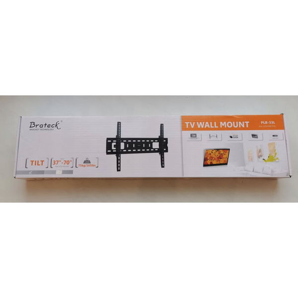 VALUE TV-Monitorwandhalterung schwarz neigbar