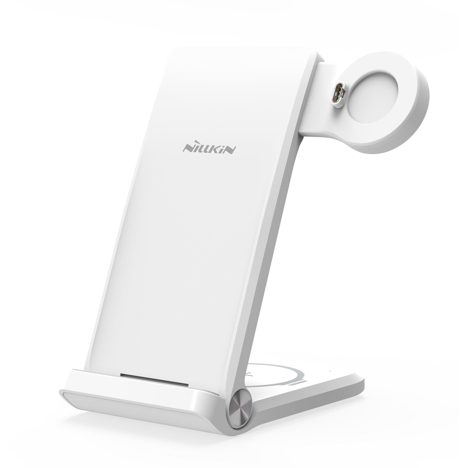 Nillkin PowerTrio Garmin Watch vezeték nélküli töltő 3in1 - fehér (6902048249998)