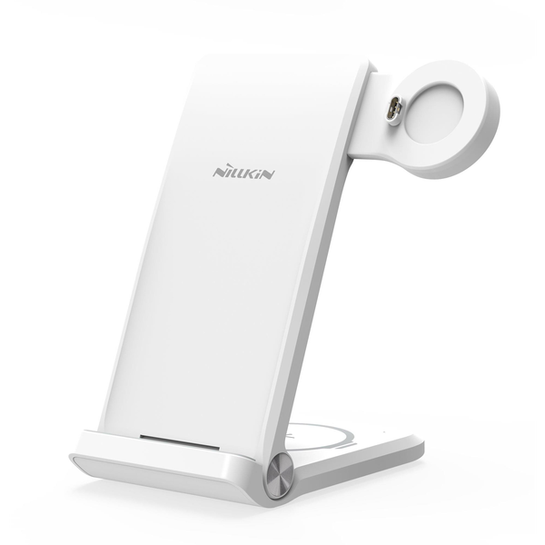 Nillkin PowerTrio Garmin Watch vezeték nélküli töltő 3in1 - fehér