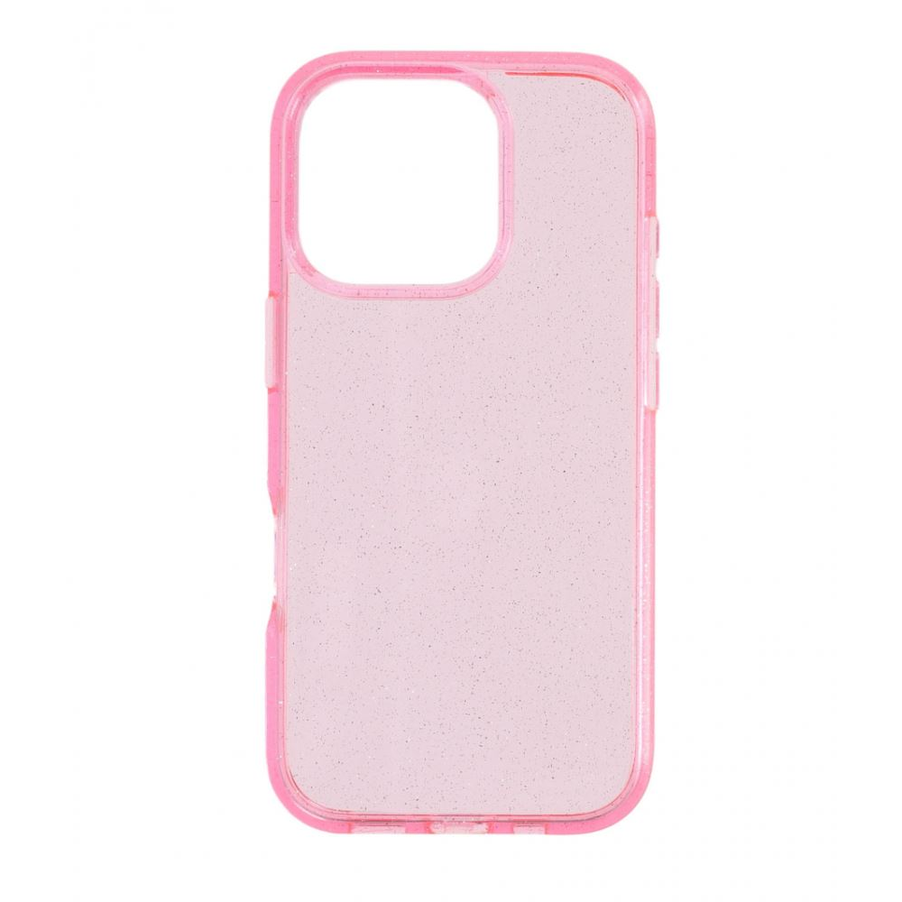 Cellect iPhone 16 Pro szilikon tok pink csillámos (CEL-GLI-IPH16PR-P) (CEL-GLI-IPH16PR-P)