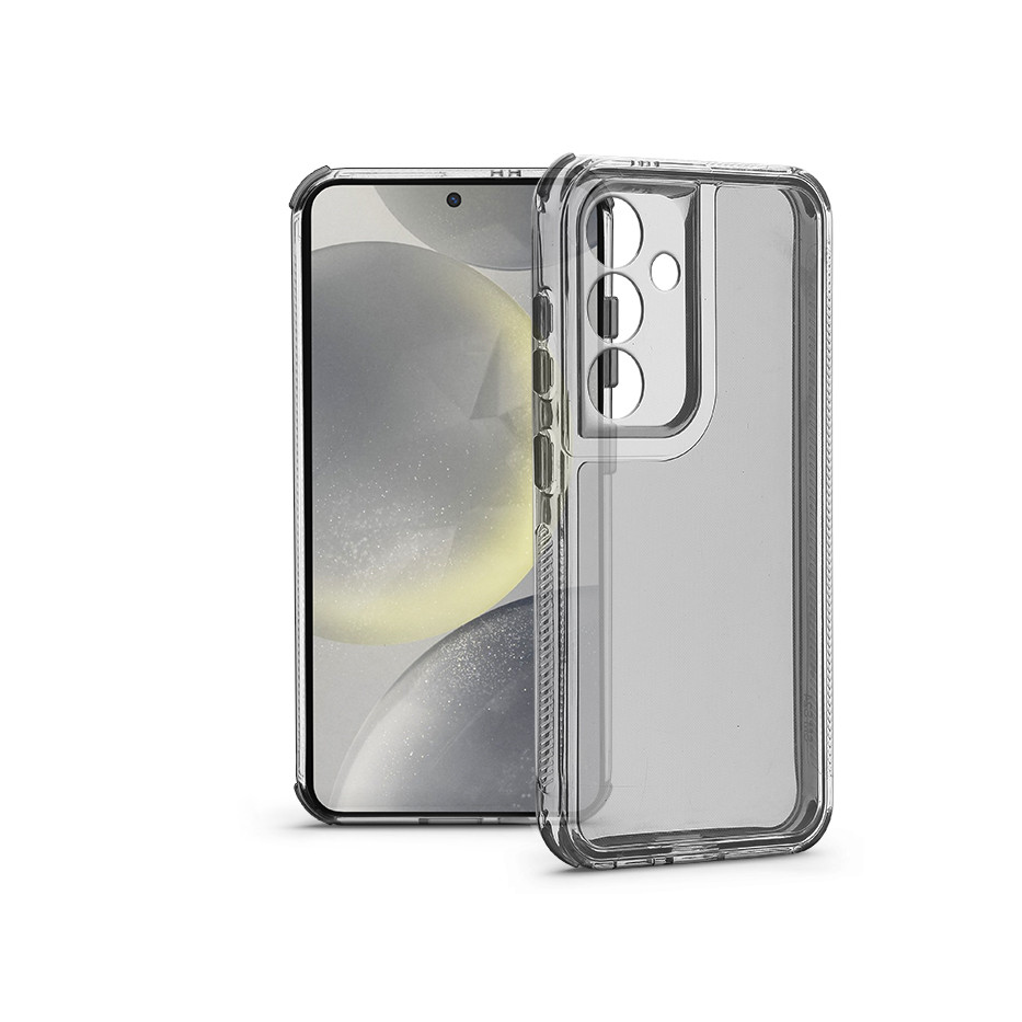 Haffner Matrix Clear kameravédős szilikon tok - Samsung SM-S921 Galaxy S24 - átlátszó (HF322280)