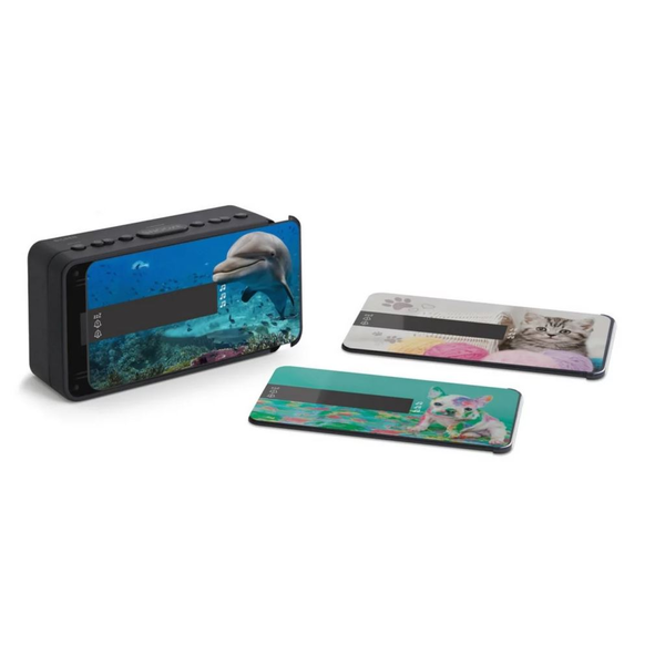 Bigben Kids Animals ébresztőóra cserélhető előlappal (R16ANIMALS)