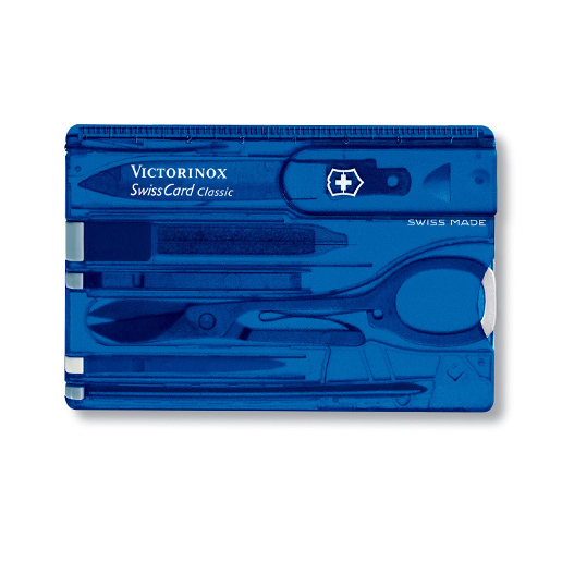 Multifunkciós szerszámkészlet bankkártya formában, 10 funkcióval, Victorinox 0.7122.T2 (0.7122.T2)