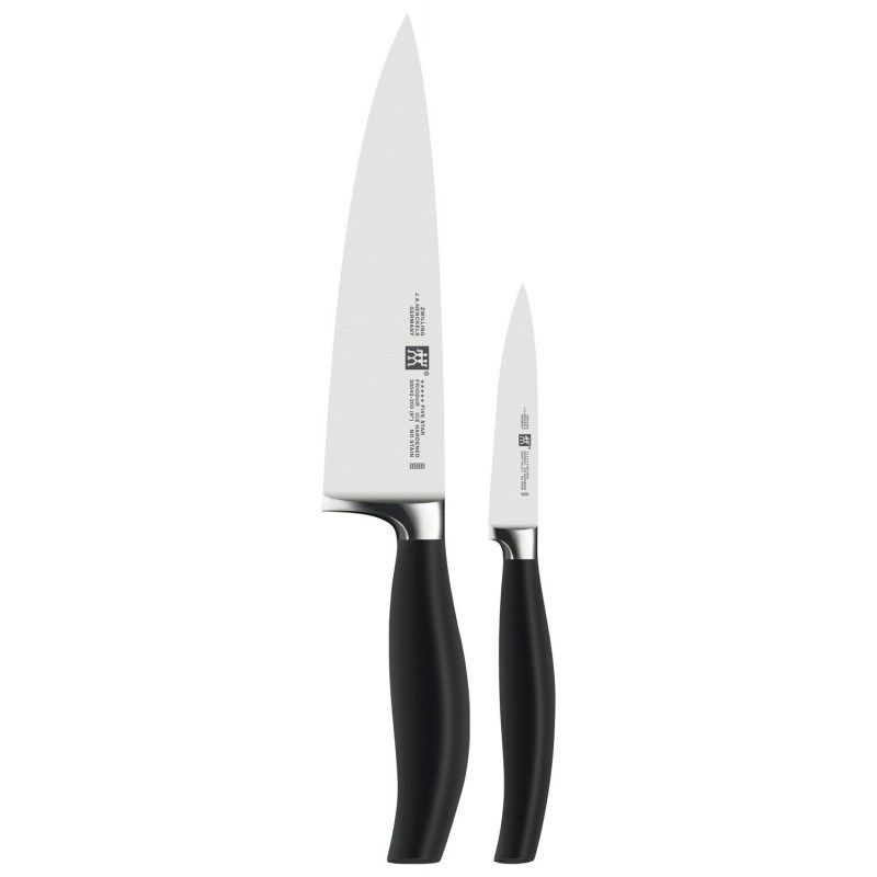 Zwilling 30142-000-0 Five Star Rozsdamentes acél késkészlet 2 darabos - Fekete (30142-000-0)
