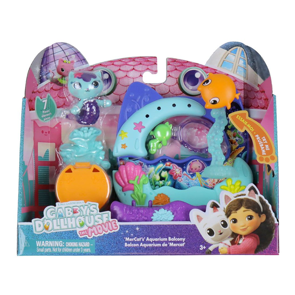 Gabby's Dollhouse GDH PYS Movie Aquarium Balcony GML