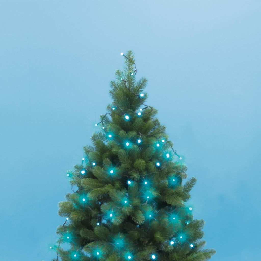 Somogyi KII 100/T LED-es Fényfüzér állófényű 8m türkiz (KII 100/T)