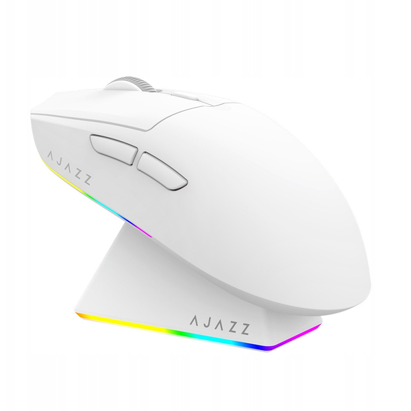 Mouse wireless de gaming Ajazz AJ139 V2 MC-3 Mod-White-3311