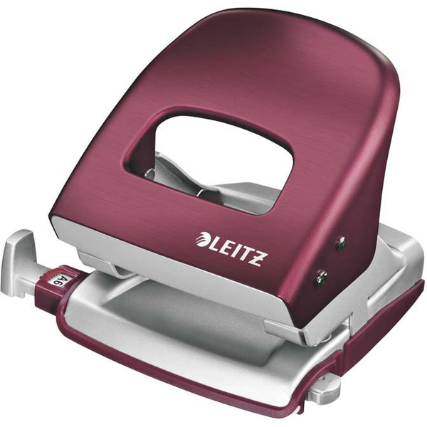 Leitz NeXXt 5006 hulmaskine og tilbehør Rød, Sølv