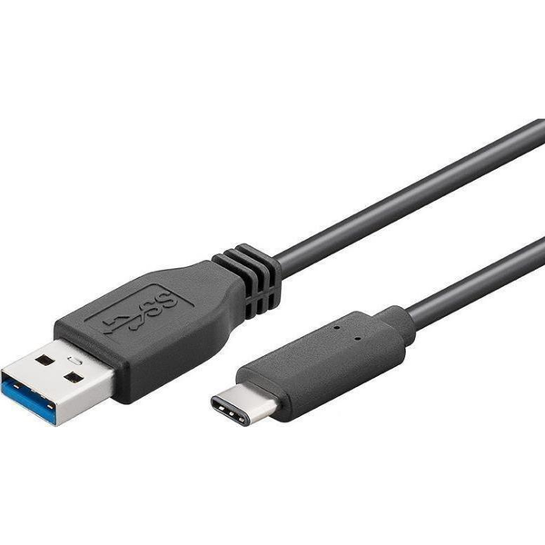 Microconnect USB3.2CA1.5 cavo USB USB 3.2 Gen 1 (3.1 Gen 1) 1,5 m USB A USB C 15 W Nero
