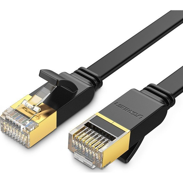 Ugreen Lapos Kábel Internet Hálózati Kábel Ethernet Patchcord RJ45 Cat 7 STP LAN 10 Gbps 3 m