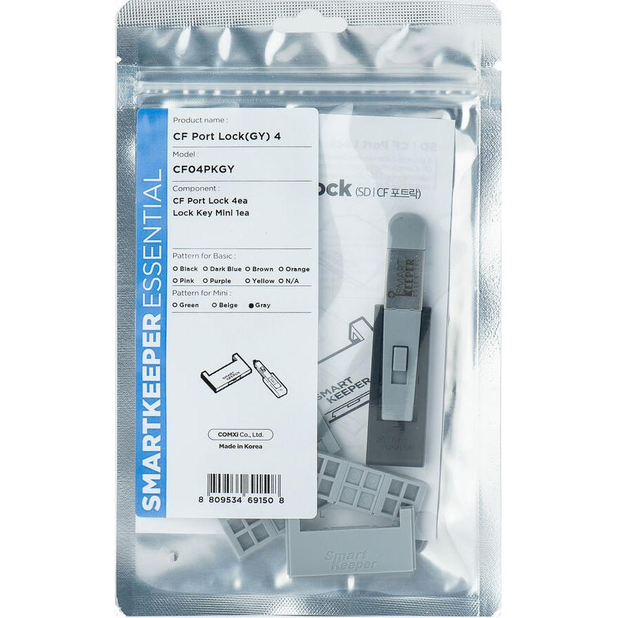 SmartKeeper CF04PKGY CompactFlash Portblokkoló (CF04PKGY)