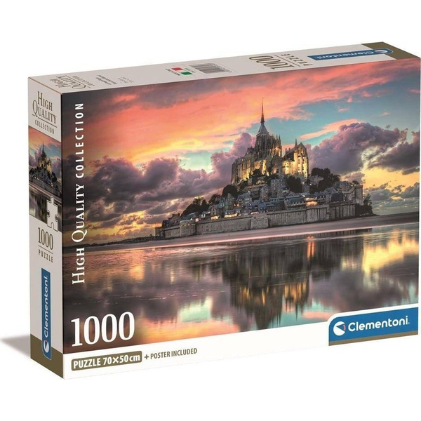 Clementoni 39769 puzzle 1000 pz Edifici