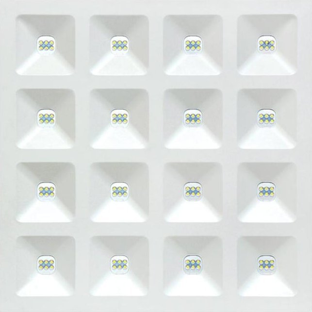 LED panel , 600 x 600 mm , 16-36 Watt , 2250-5040lm , 140-150 lm/W , természetes fehér , UGR<16 , DIORA (244193)