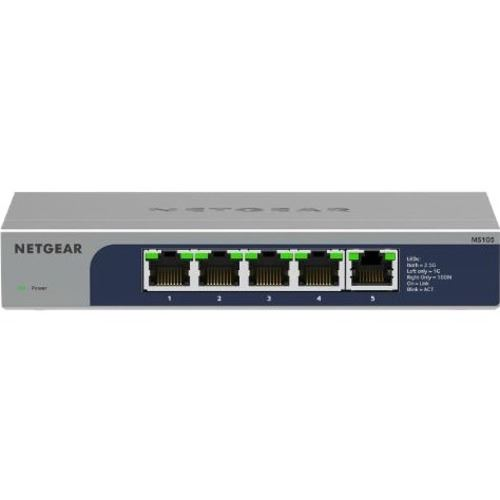 Netgear 5 portos 2.5G Unmanaged Switch (MS105-100EUS)