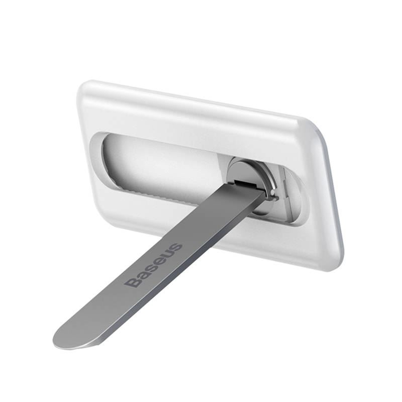 Baseus összecsukható tartó telefonhoz, fehér (LUXZ000002) (LUXZ000002)