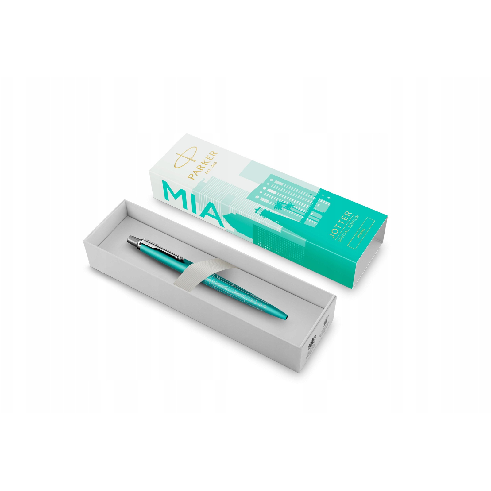 Parker Royal Jotter SE 2221602 Miami ezüst klipszes golyóstoll (3026982216021)