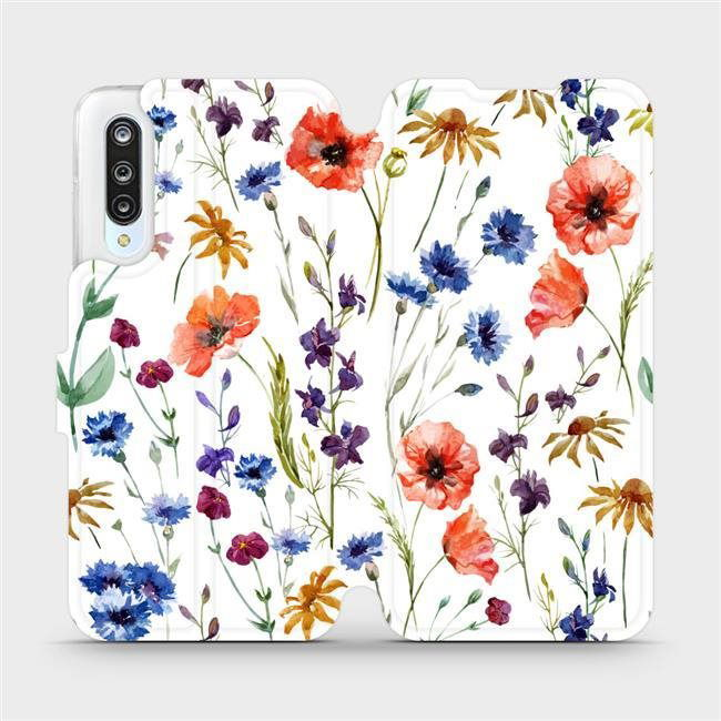 Flip mobile phone case Xiaomi Mi 9 Lite - MP04S Luční kvettí (5903516769940)