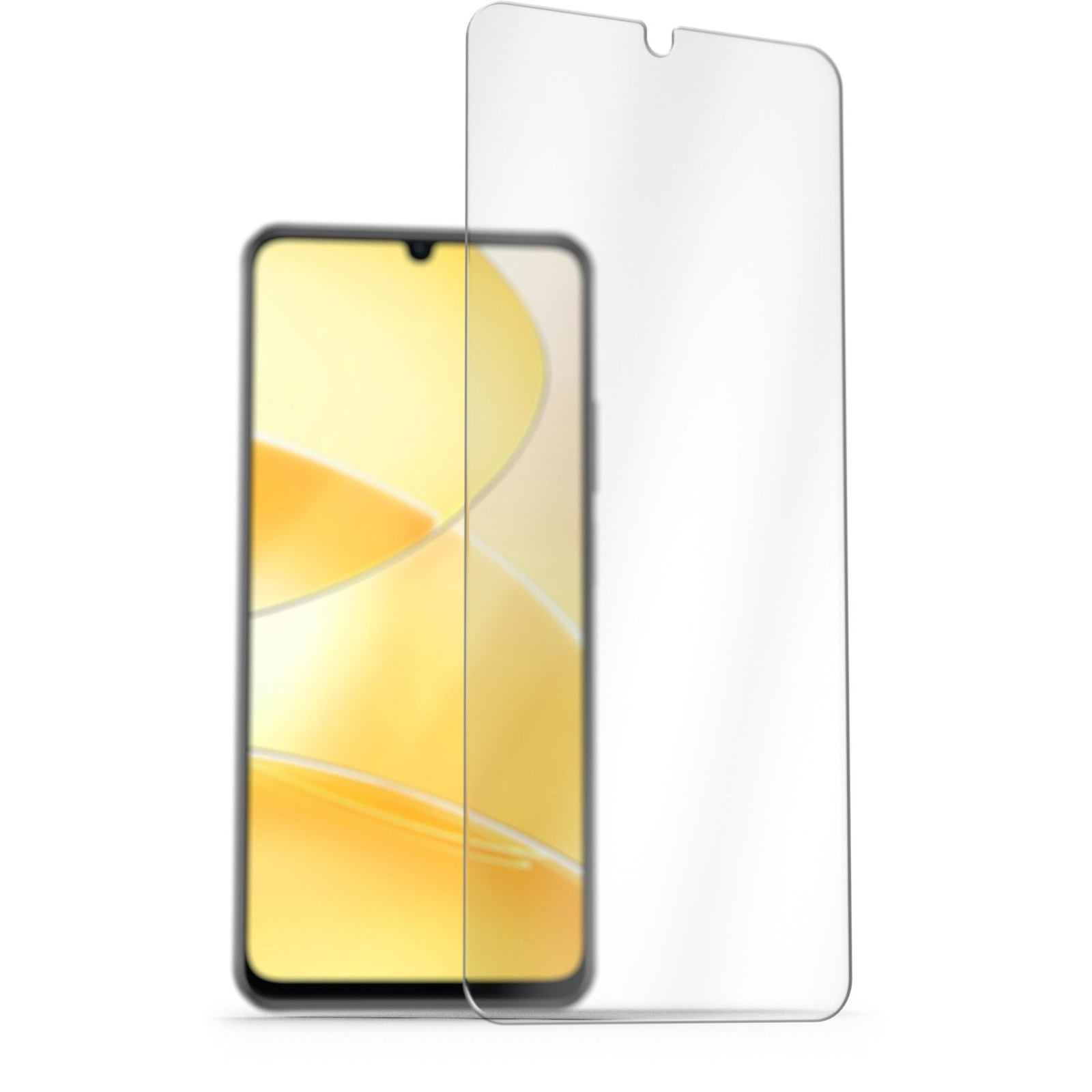 AlzaGuard Case Friendly Glass Protector Realme C51 2.5D üvegfólia (AGD-TGF0251)