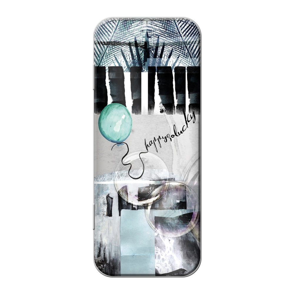 Aristo Golucky Egyrekeszes fém tolltartó - Mintás (GEO17131-19)