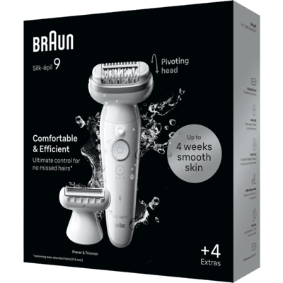 Braun Silk-épil 9 9-041 40 pinzette Argento