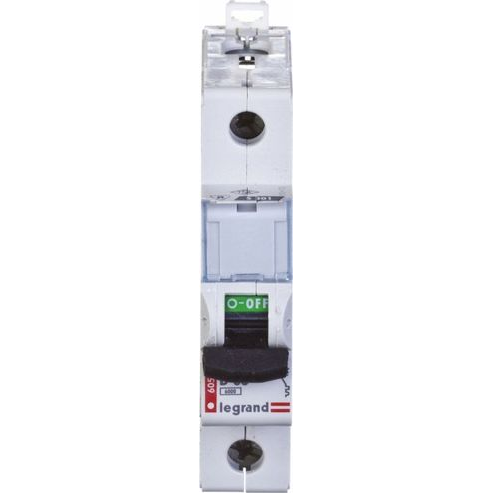 Legrand TX3 kredsløbsafbryder Miniature strømafbryder Type D 1