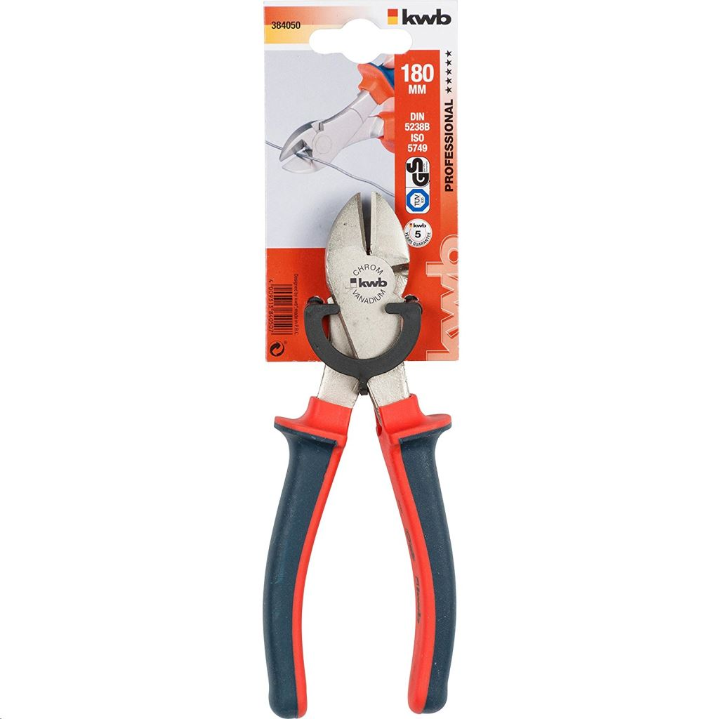 KWB PROFI CrV oldalcsípő fogó, 180 mm (384010) (384010)