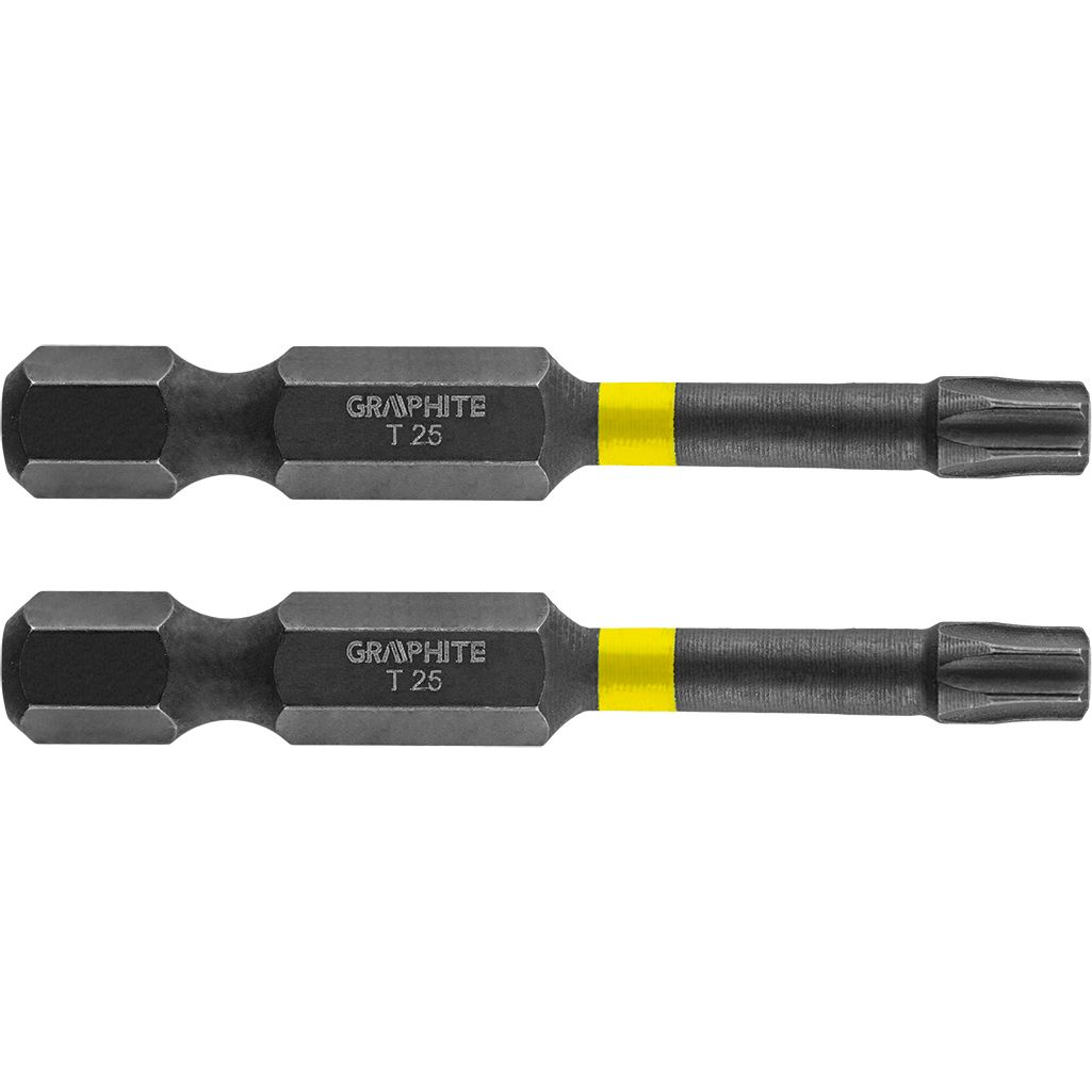 GRAPHITE 56H526 Torziós Ütvecsavarozó Bit Tx25X50mm, 2db (56H526)
