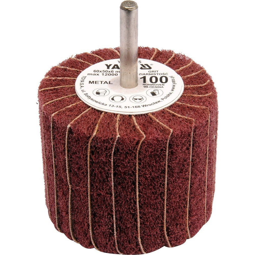 Yato lamellás korong 60x50 P-100, 6 mm (5906083833953)