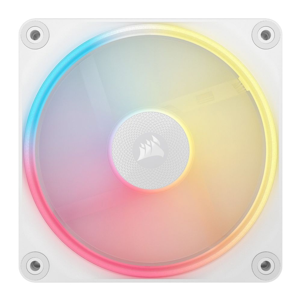 Corsair LX120-R RGB Reverse 120mm PWM Rendszerhűtő ventilátor - Fehér