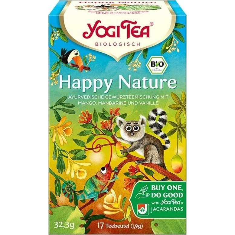 BIO Boldog Természet Tea - 17x1,9g Yogi Happy Nature (000-67D3-6887F)