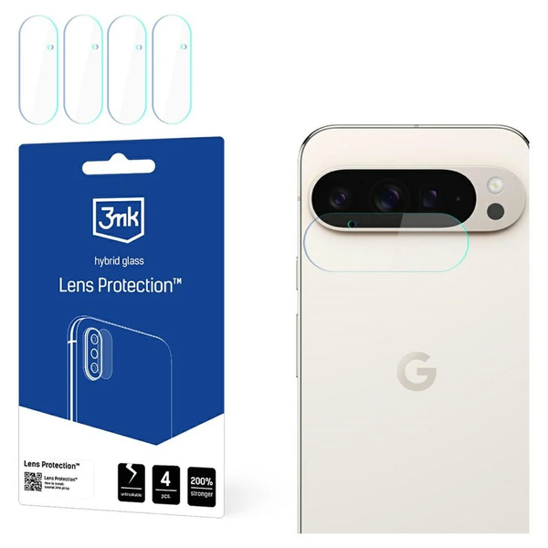 3MK lencsevédő Google Pixel 9 Pro XL készülékhez, 4 db