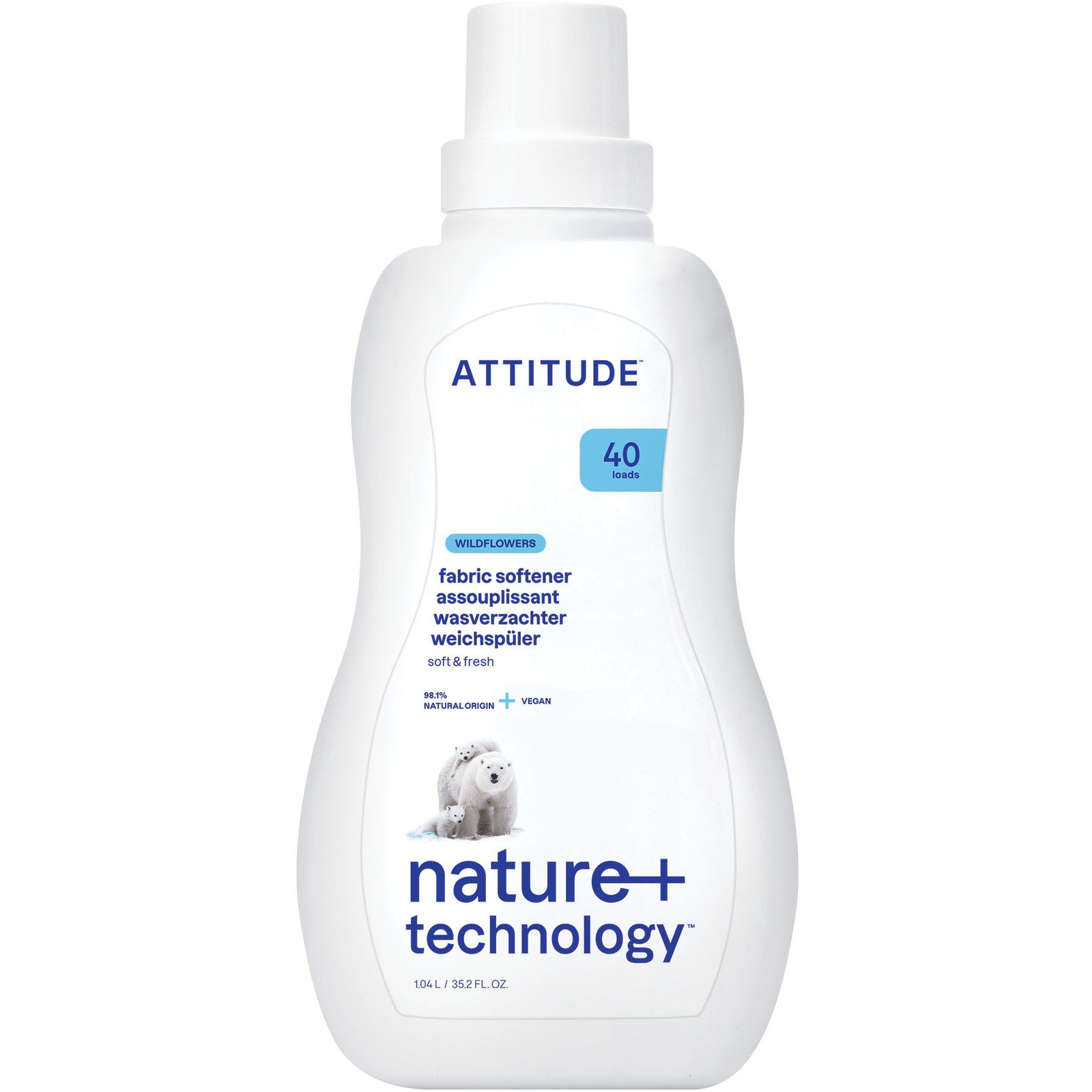ATTITUDE virág illatú 1 l (40 mosás) (626232421446)