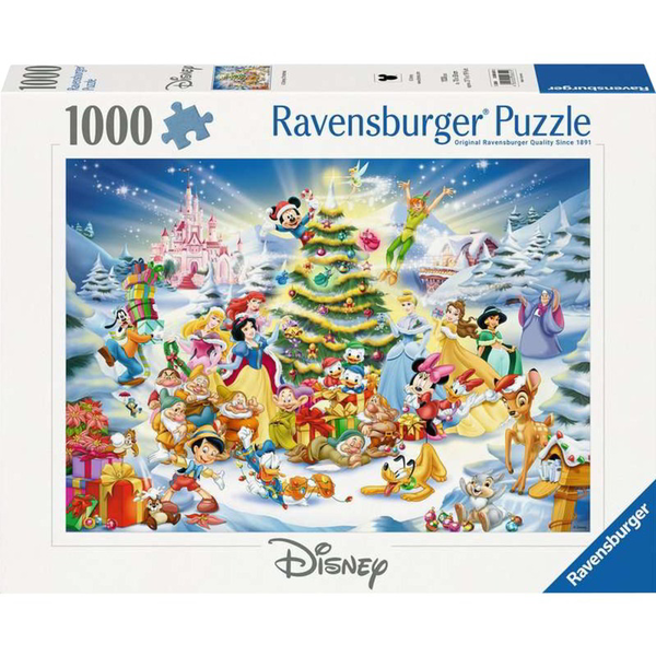 Ravensburger 12000651 - Disney Karácsonyi Puzzle 1000 darabos