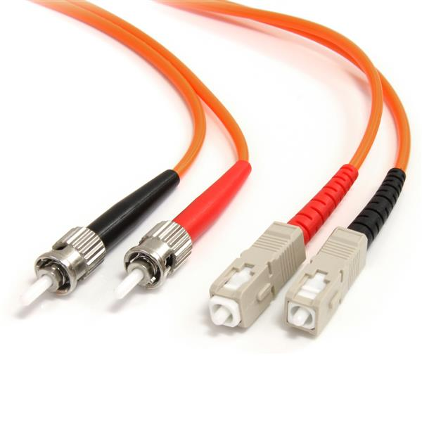 StarTech.com FIBSTSC2 InfiniBand en Glasvezelkabel Oranje