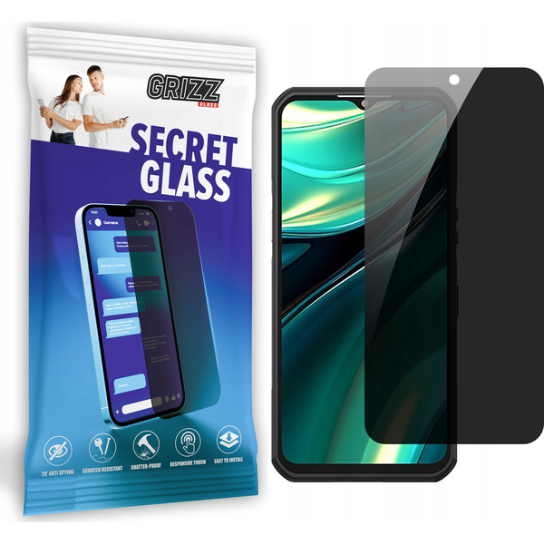  GrizzGlass Szkło prywatyzujące GrizzGlass SecretGlass do Oukitel WP39
